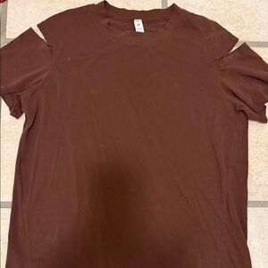Women’s Lulu Lemon Brown T-Shirt